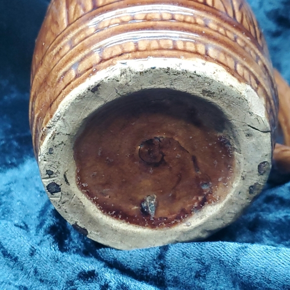 Vintage Root Beer Wood Barrel Ceramic Coffee Mug Brown - Picture 6 of 6
